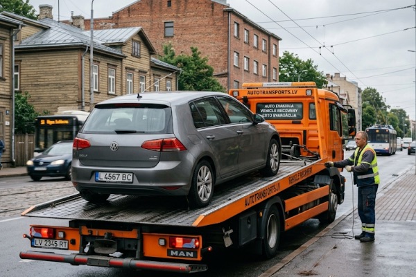 Auto transportēšana Rīgā