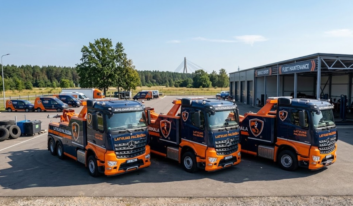 AutoEvakuatorsRiga.lv evakuatoru flote